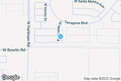 Map image of the property - 18147 N Alicante St