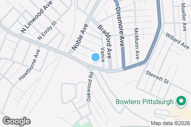 Map image of the property - 1832 Crafton Blvd