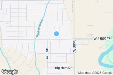 Map image of the property - 3727 W 1530 N
