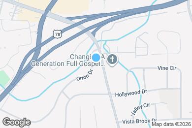 Map image of the property - 3003 Orion Dr