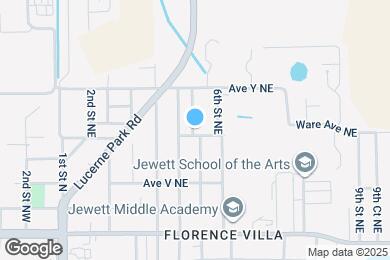 Map image of the property - 2420 Edwin St NE