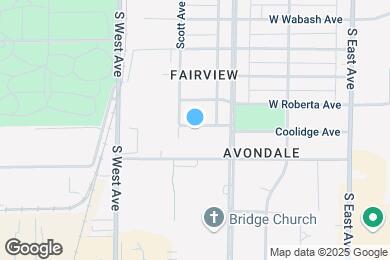 Map image of the property - 333 Coolidge Ave