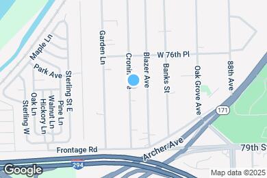 Map image of the property - 7743 Cronin Ave