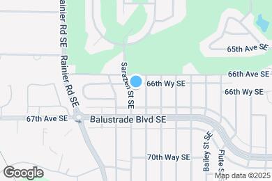 Map image of the property - 6640 Sarazen St SE