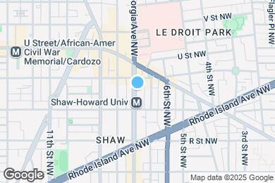 Map image of the property - 1825 7th St NW