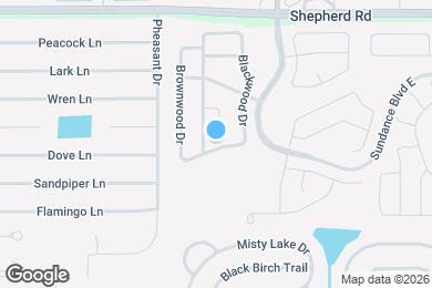 Map image of the property - 2483 Brownwood Dr