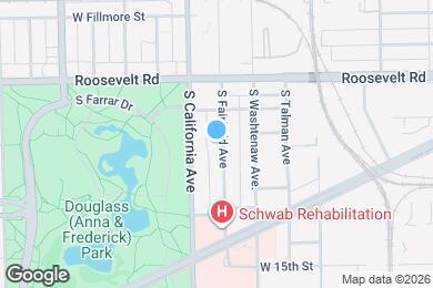 Map image of the property - 1262 S Fairfield Ave