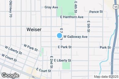 Map image of the property - 897 E 3rd St
