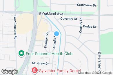Map image of the property - 710 Arcadia Dr