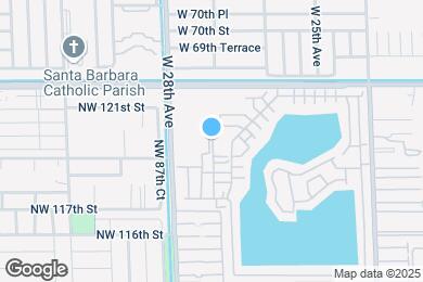 Map image of the property - 6520 W 27th Ct