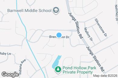 Map image of the property - 3036 Brentmoor Dr
