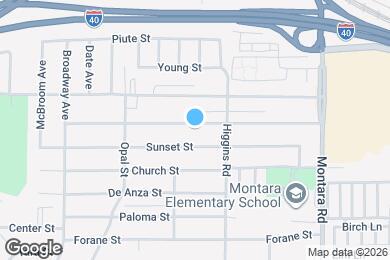 Map image of the property - 1716 Sunrise Rd