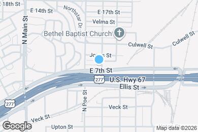 Map image of the property - 633 Scout St