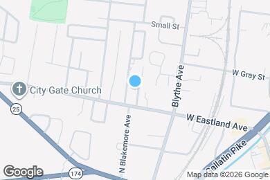 Map image of the property - 320 Randolph St