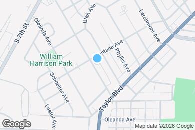 Map image of the property - 1315 Arcade Ave