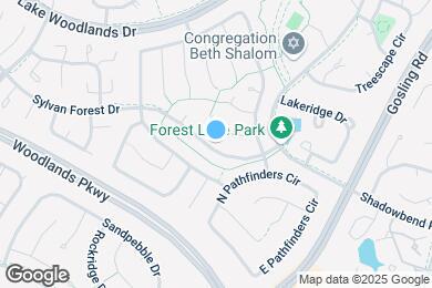 Map image of the property - 30 Sylvan Forest Dr