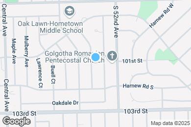 Map image of the property - 10111 S 53rd Ave