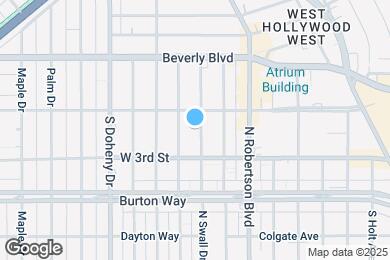 Map image of the property - 121 S Swall Dr