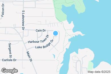 Map image of the property - 802 Lake Bridge Dr