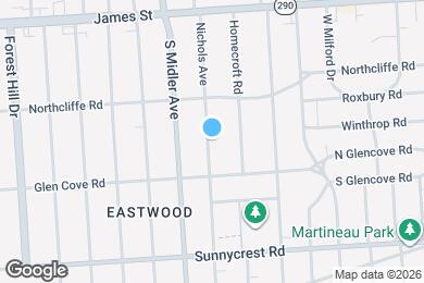Map image of the property - 243 Nichols Ave