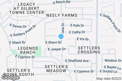 Map image of the property - 568 E Sherri Dr