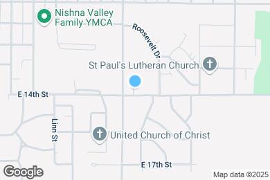 Map image of the property - 704 E 14th St