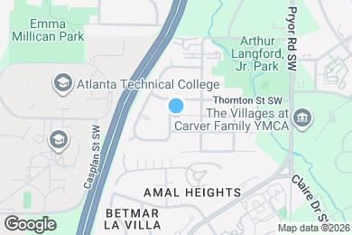 Map image of the property - 1672 Thornton Pl SW