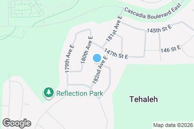 Map image of the property - 14808 182nd Ave E