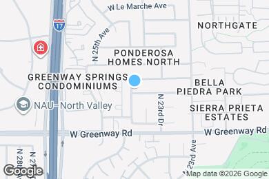 Map image of the property - 2386 W Betty Elyse Ln