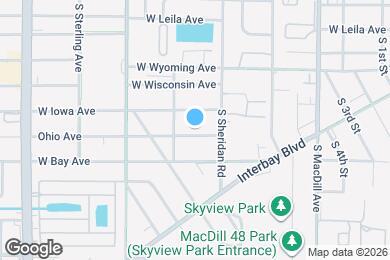 Map image of the property - 3411 Ohio Ave
