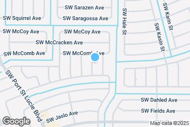 Map image of the property - 3833 SW McKim St