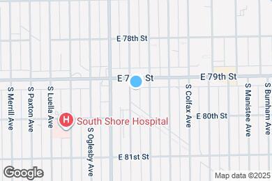Map image of the property - 7917 S Phillips Ave