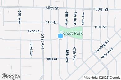 Map image of the property - 6305 49th Ave