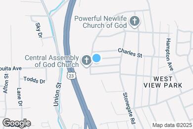 Map image of the property - 1744 McGee St