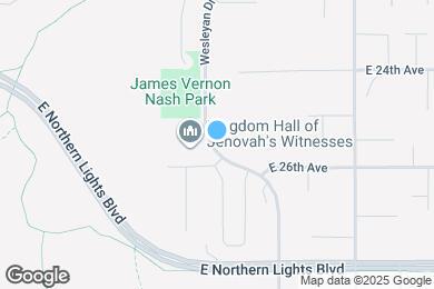 Map image of the property - 2527 Wesleyan Dr