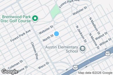 Map image of the property - 1908 Coleman St
