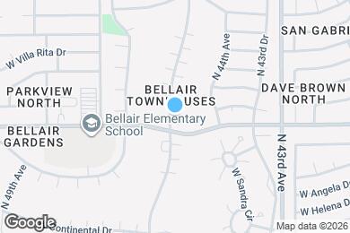 Map image of the property - 17819 N 45th Ave