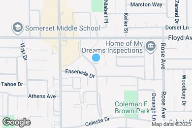 Map image of the property - 1402 Chapala Way