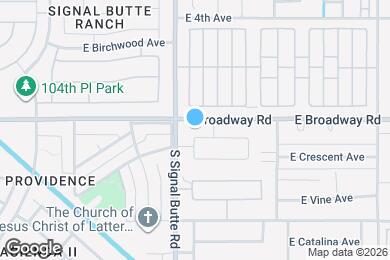 Map image of the property - 10826 E Calypso Ave