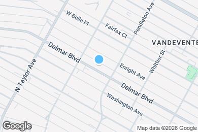 Map image of the property - 4333 Delmar Blvd