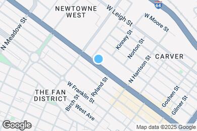 Map image of the property - 1318 W Broad St