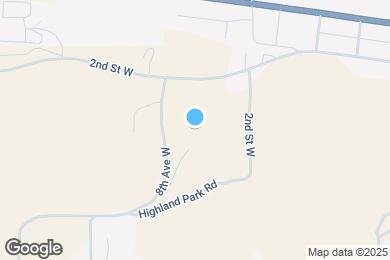 Map image of the property - 425 8th Ave W