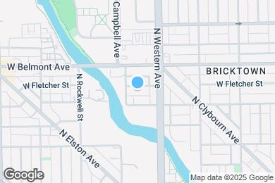 Map image of the property - 2433 W Fletcher St