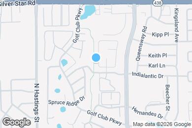 Map image of the property - 2468 Atrium Cir