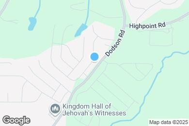 Map image of the property - 419 Lake Ridge Ln