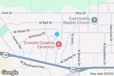 Map image of the property - 1316 Eastview Dr