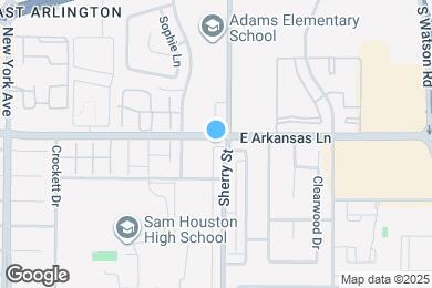 Map image of the property - 2162 E Arkansas Ln