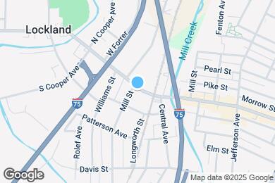 Map image of the property - 305 E Wyoming Ave