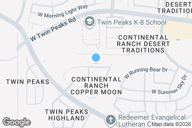 Map image of the property - 7884 W Mural Hill Dr