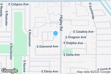 Map image of the property - 645 S Balboa